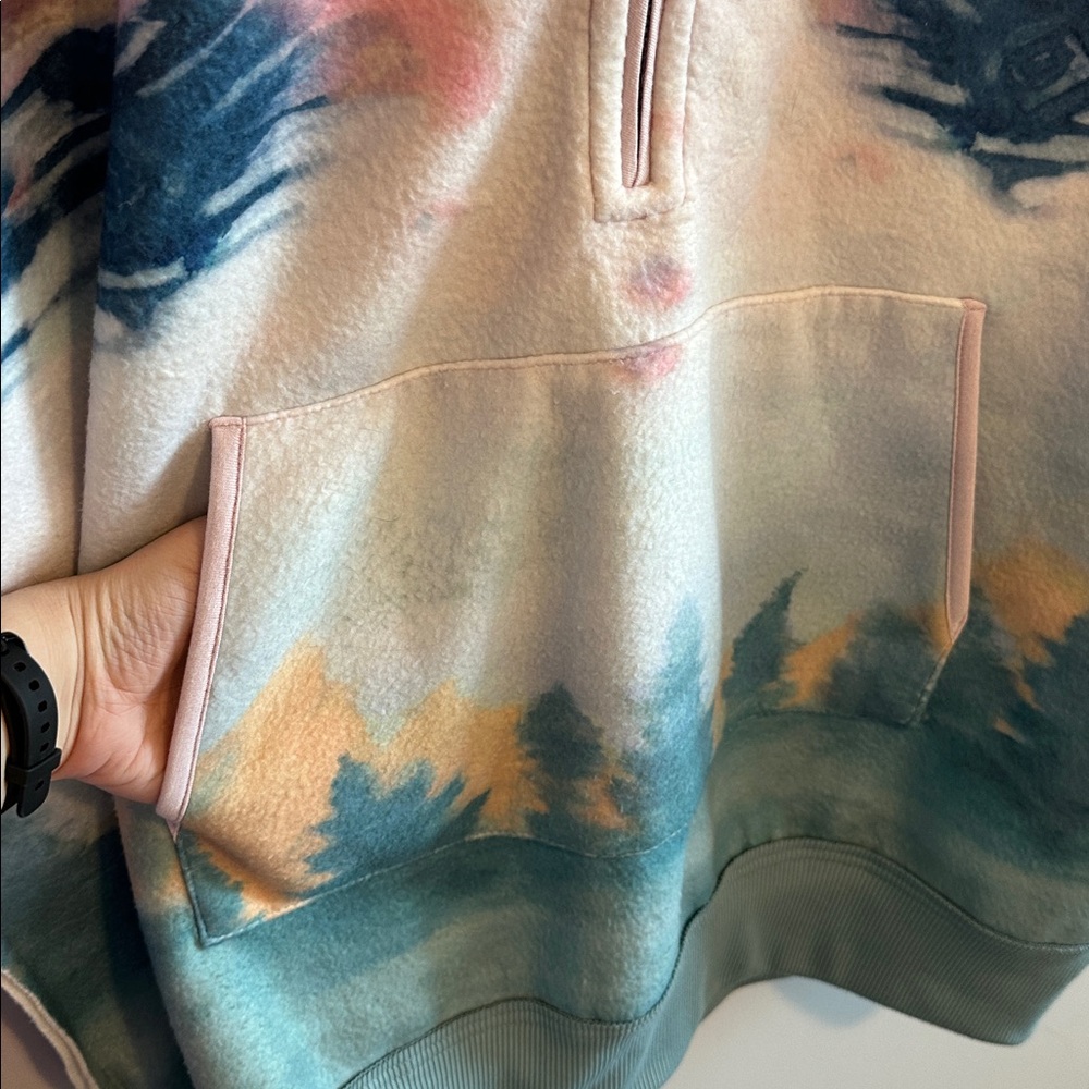 NWT Anthropologie Pilcro Half Zip Pullover - Picture 7 of 8